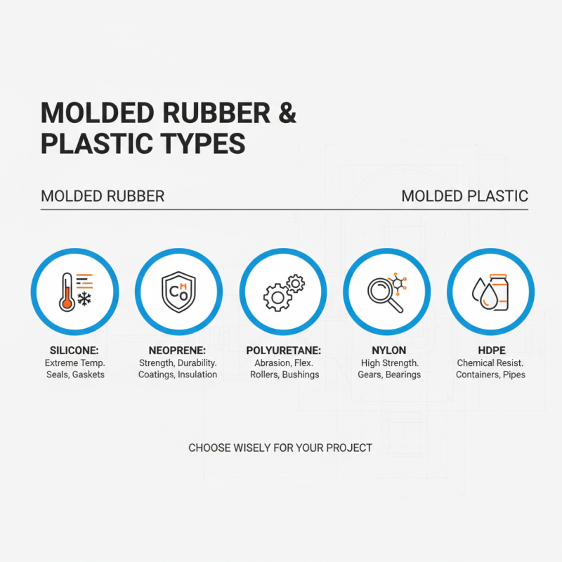How to Choose Molded Rubber and Plastic for Your Projects?