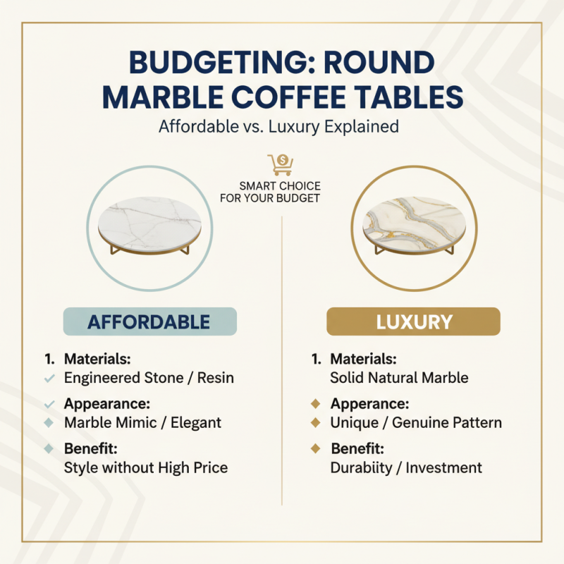 2026 Best Marble Round Coffee Table Buying Guide for Trendsetters?