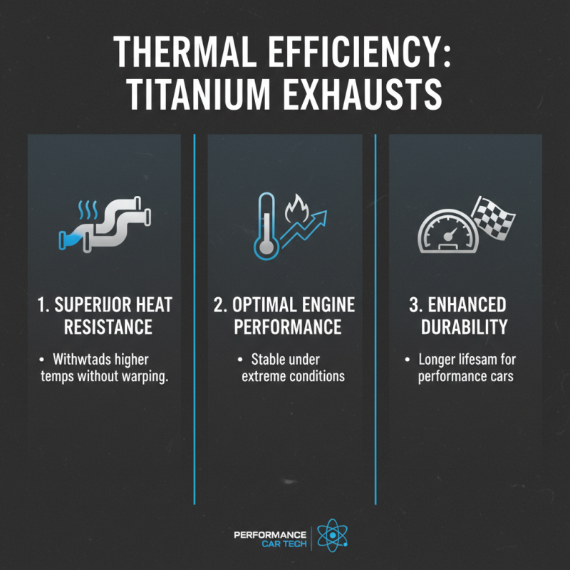 China Top Titanium Exhaust Highlights and Benefits for Performance Cars