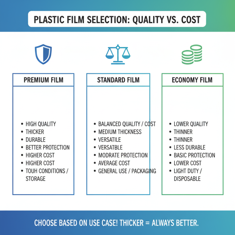 How to Choose the Best Plastic Film Rolls for Your Needs?