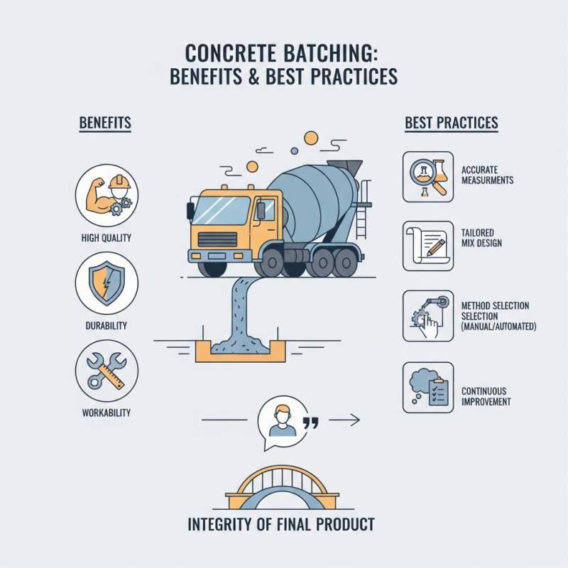 What is Batching Concrete Benefits and Best Practices?