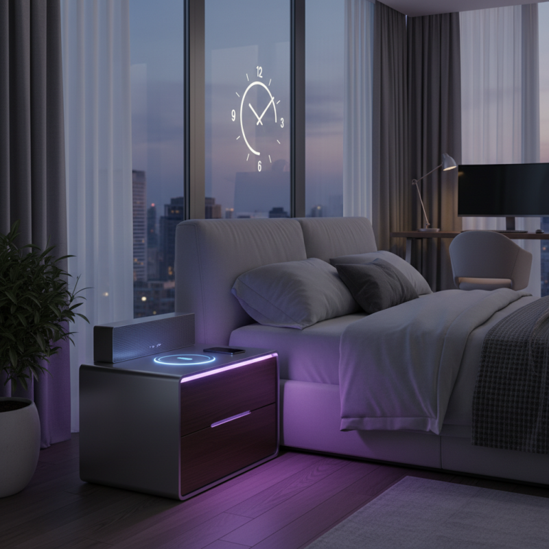 Top Smart Nightstand Features for Modern Bedrooms?