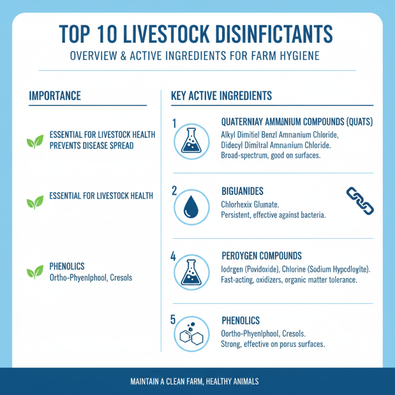 Top 10 Livestock Disinfectants for Optimal Farm Hygiene?