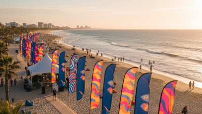 What are the Benefits of Using Beach Flags for Events?