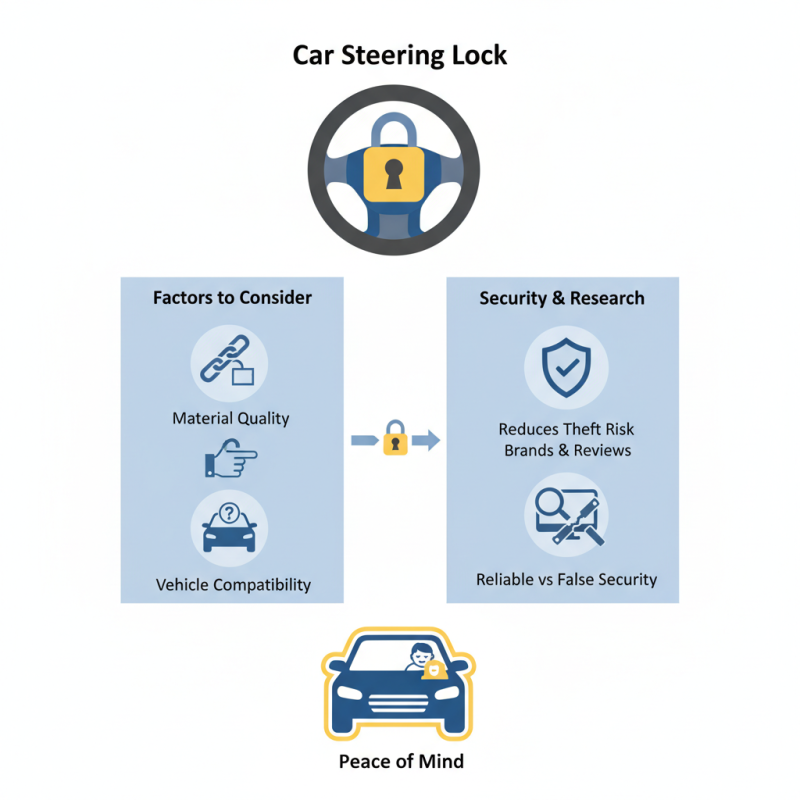 How to Choose the Right Car Steering Lock for Your Vehicle?