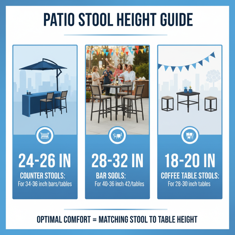 How to Choose the Best Patio Stools for Your Outdoor Space?