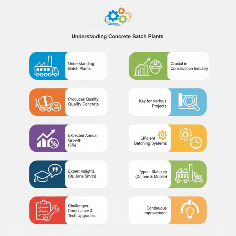 10 Key Tips for Understanding What Is A Concrete Batch Plant?