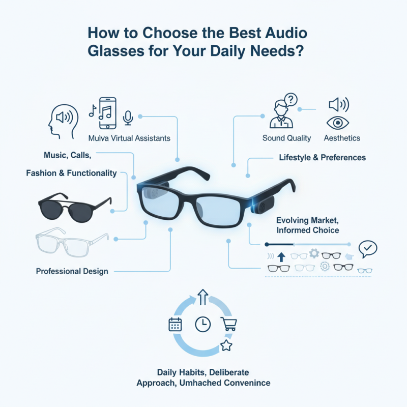 How to Choose the Best Audio Glasses for Your Daily Needs?