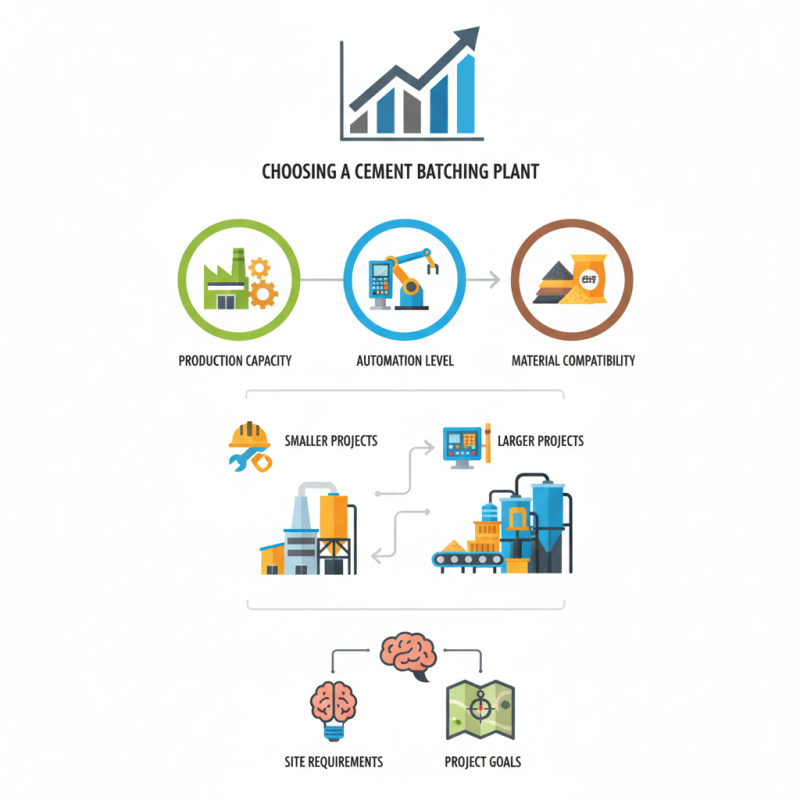 How to Choose the Best Cement Batching Plant for Your Needs?