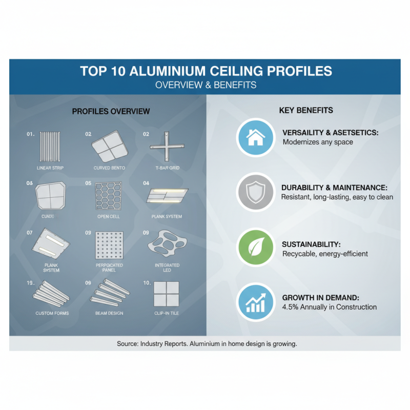 Top 10 Aluminium Ceiling Profiles for Your Home Design Needs?