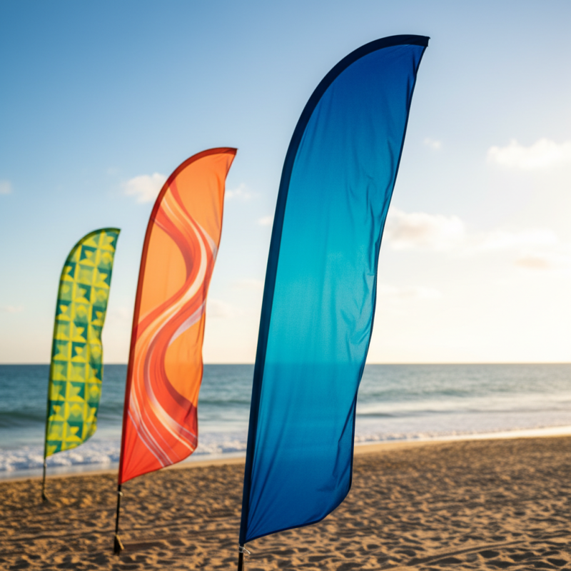 How to Choose the Right Beach Flag for Your Business?