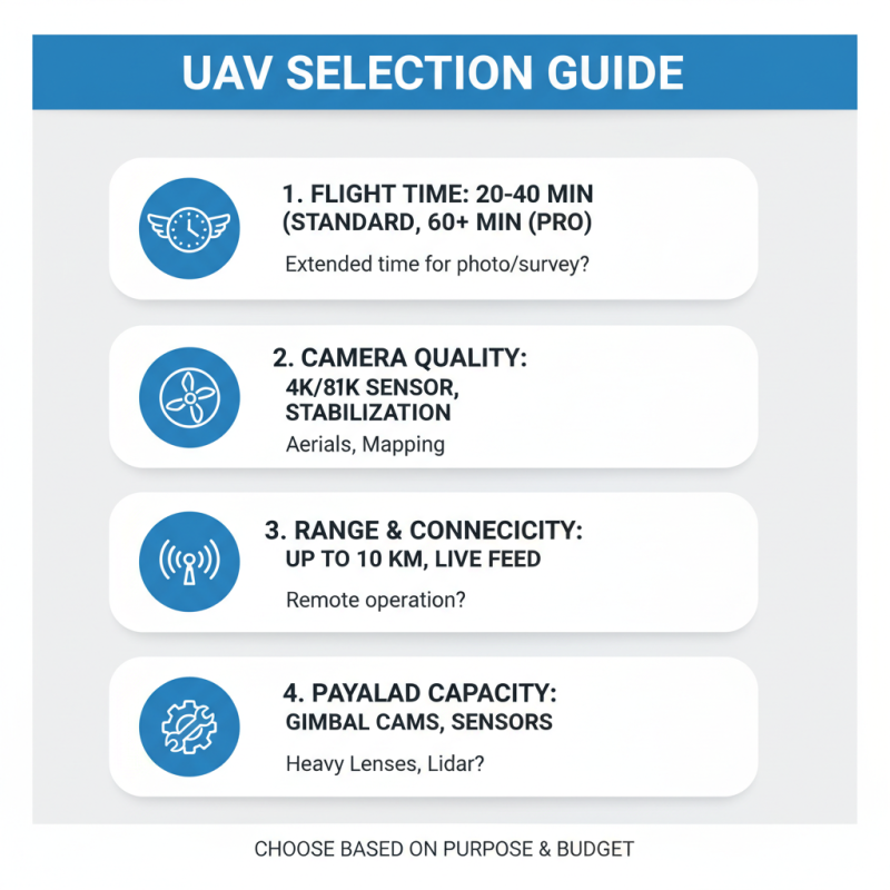 How to Choose the Best UAV Unmanned Aerial Vehicle for Your Needs?