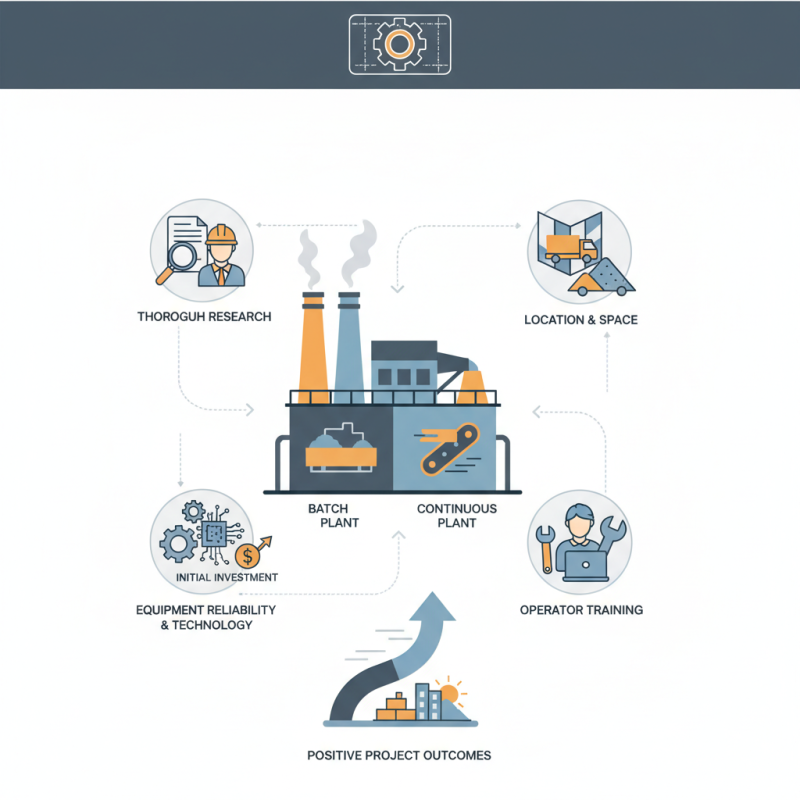 What to Consider When Buying an Asphalt Mixing Plant?