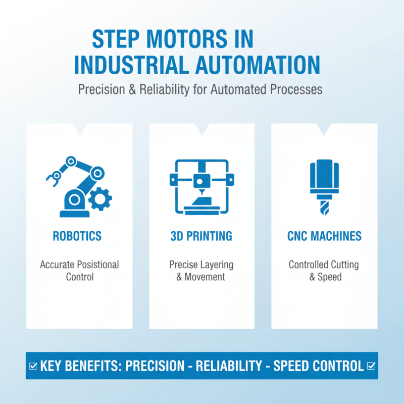 Top Benefits of Using Step Motors in Modern Technology?