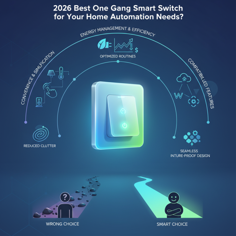 2026 Best One Gang Smart Switch for Your Home Automation Needs?
