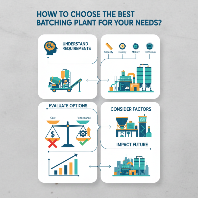 How to Choose the Best Batching Plant for Your Needs?