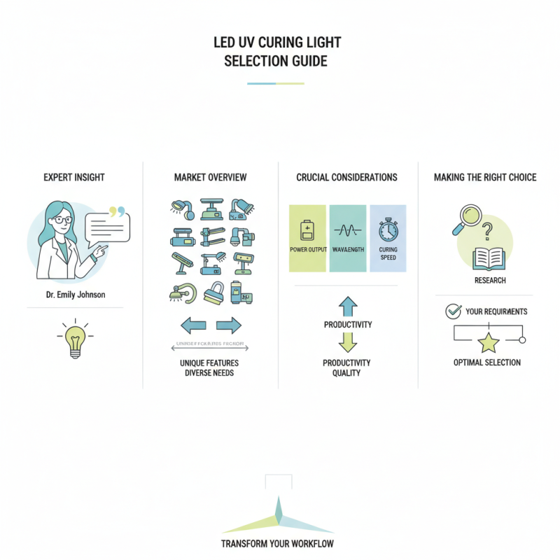 2026 How to Choose the Best Led Uv Curing Light for Your Needs?