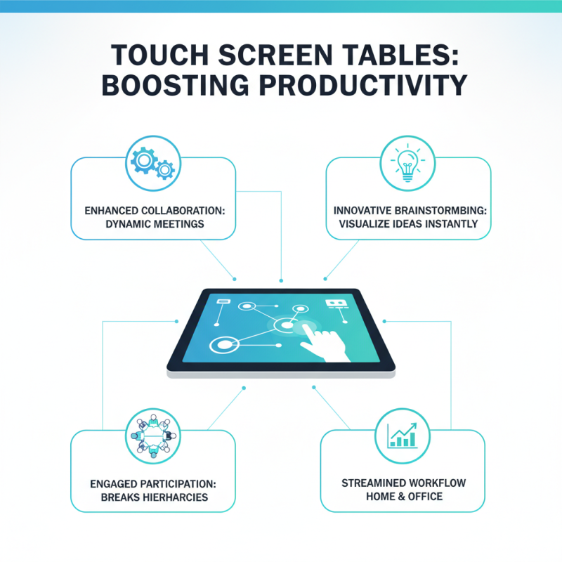 Top Touch Screen Table Designs for Modern Workspaces and Homes?