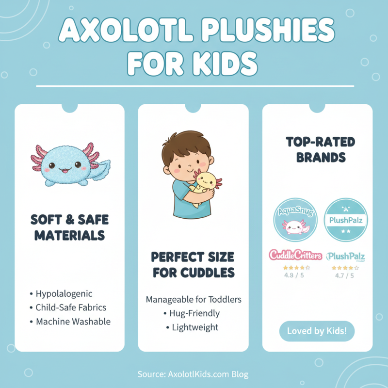 How to Choose the Best Axolotl Stuffed Animal for Kids?