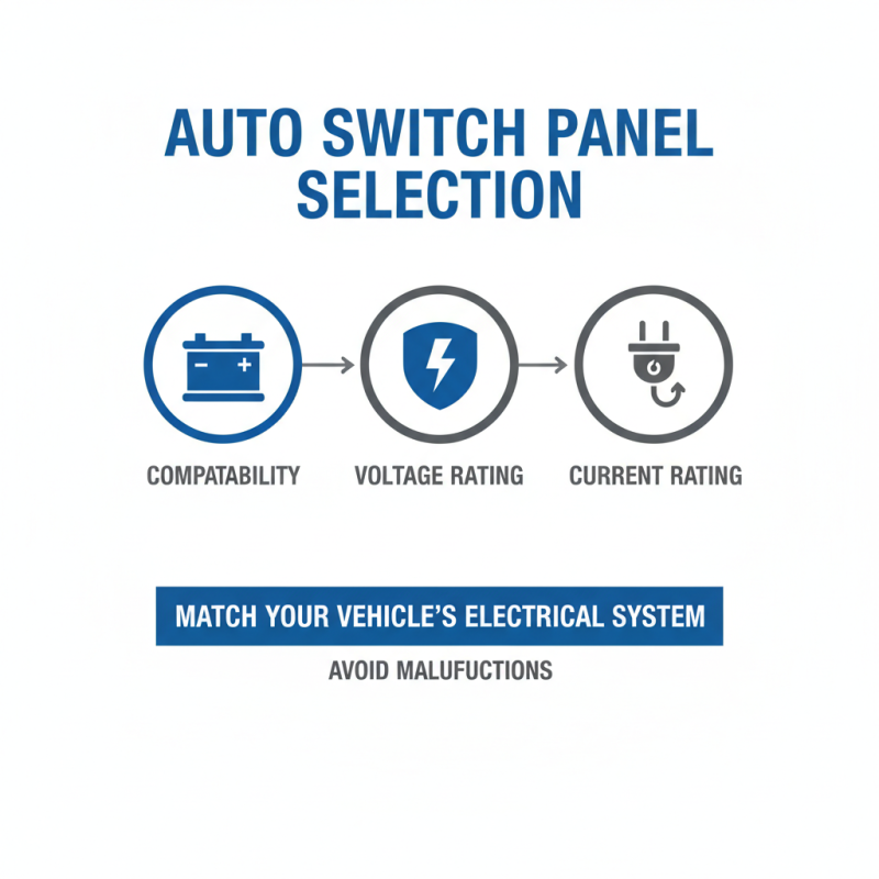 Essential Auto Switch Panel Tips for Global Buyers?