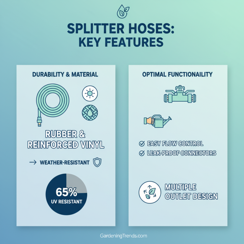 2026 Best Splitter Hose Options for Efficient Watering Needs?