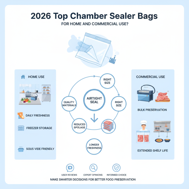 2026 Top Chamber Sealer Bags for Home and Commercial Use?