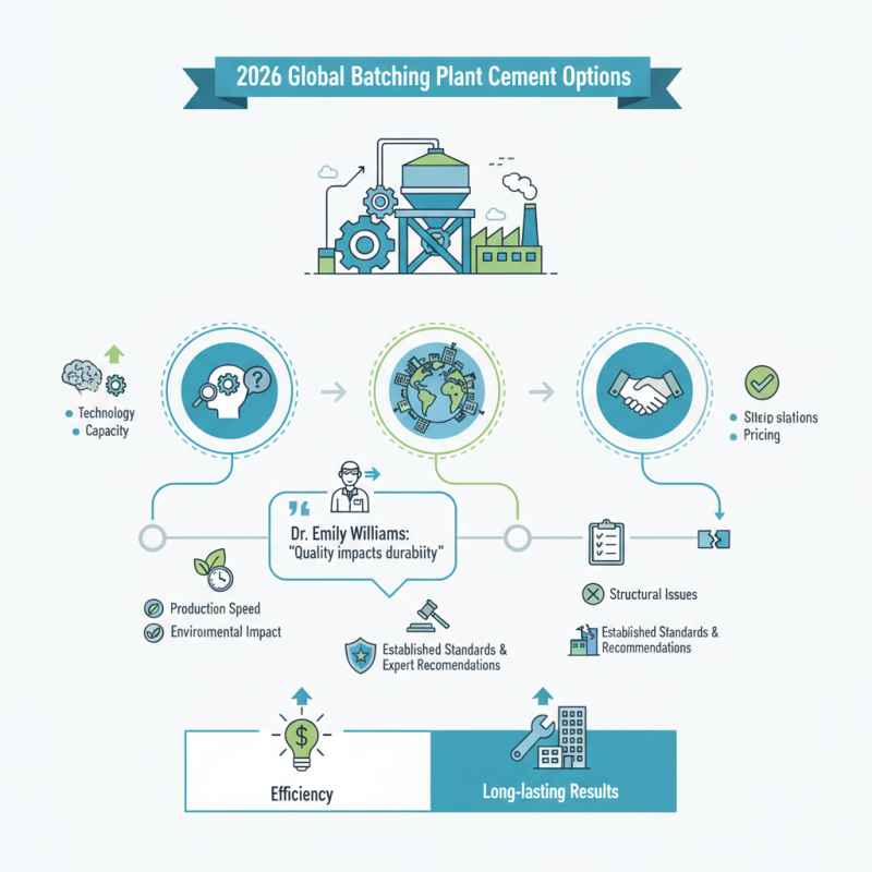 2026 Top Batching Plant Cement Options for Global Buyers?