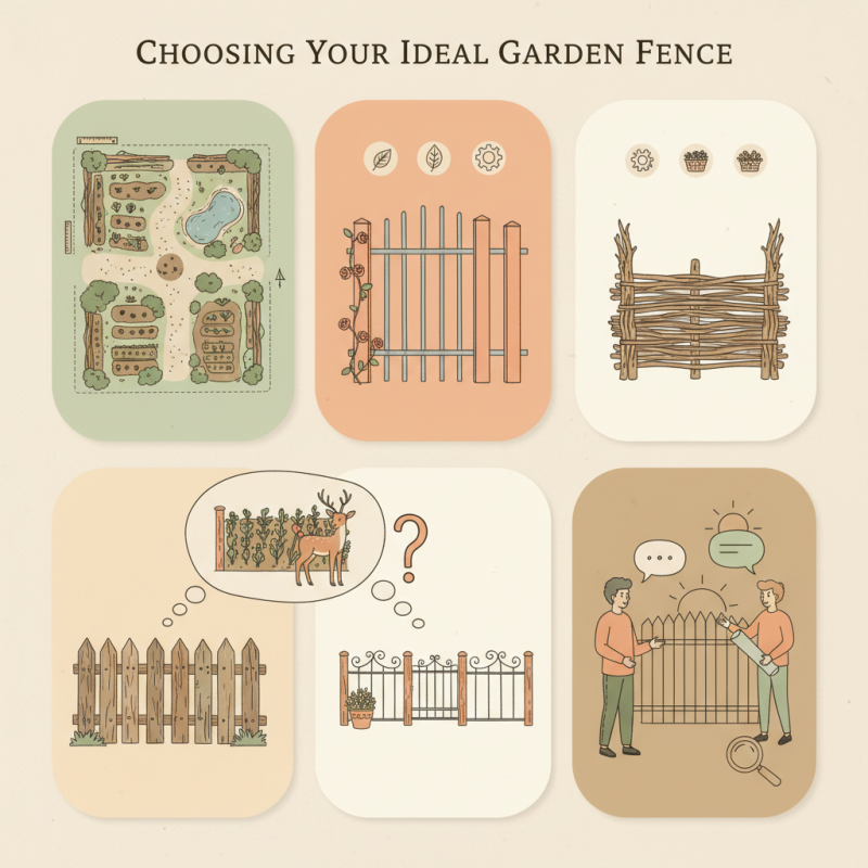 How to Choose the Best Peach Post Fence for Your Garden?