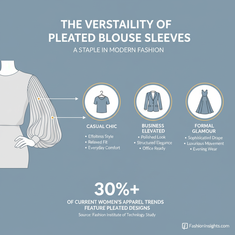Why Choose Pleated Blouse Sleeves for Your Fashion Collection?