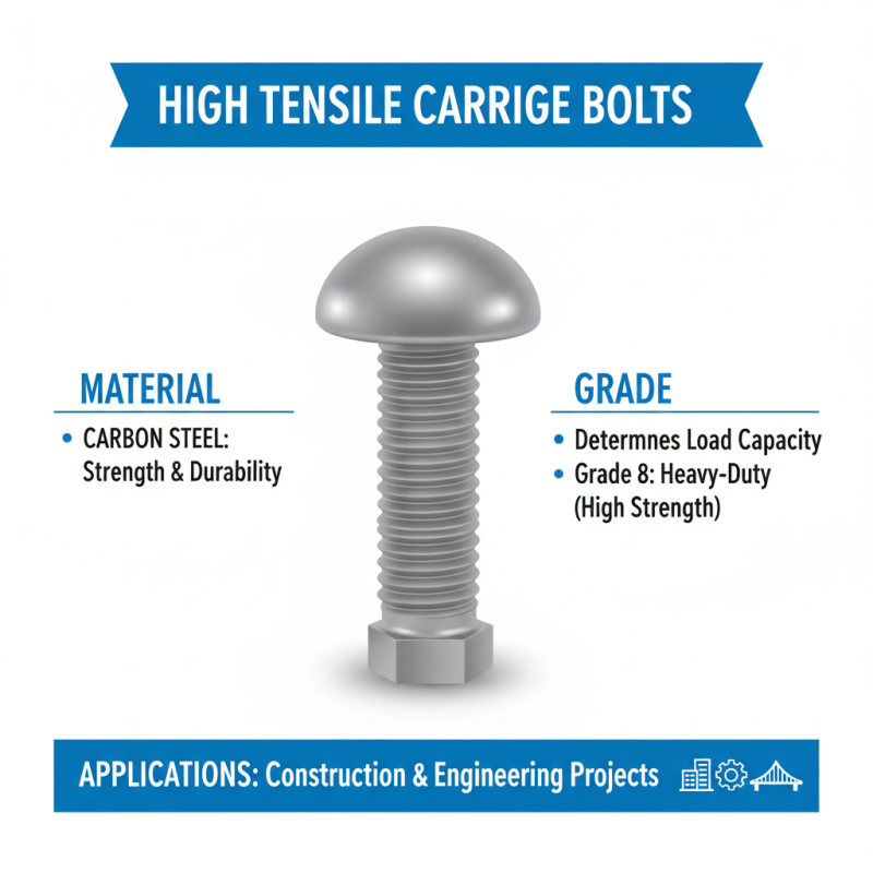 How to Choose the Right High Tensile Carriage Bolt for Your Needs?