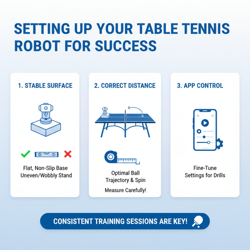 10 Essential Tips for Using an App-Controlled Table Tennis Robot