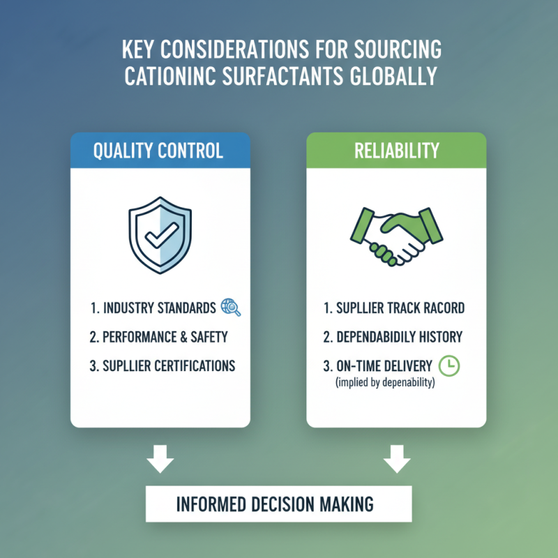 Why Choose Cationic Surfactants for Your Global Sourcing Needs?