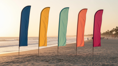 How to Choose the Best Beach Flag for Your Event?