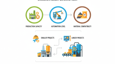 How to Choose the Best Cement Batching Plant for Your Needs?