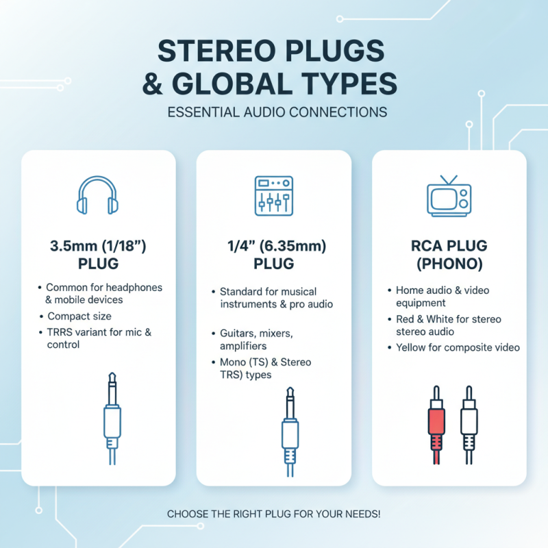 What is the Best Stereo Plug for Global Sourcing?