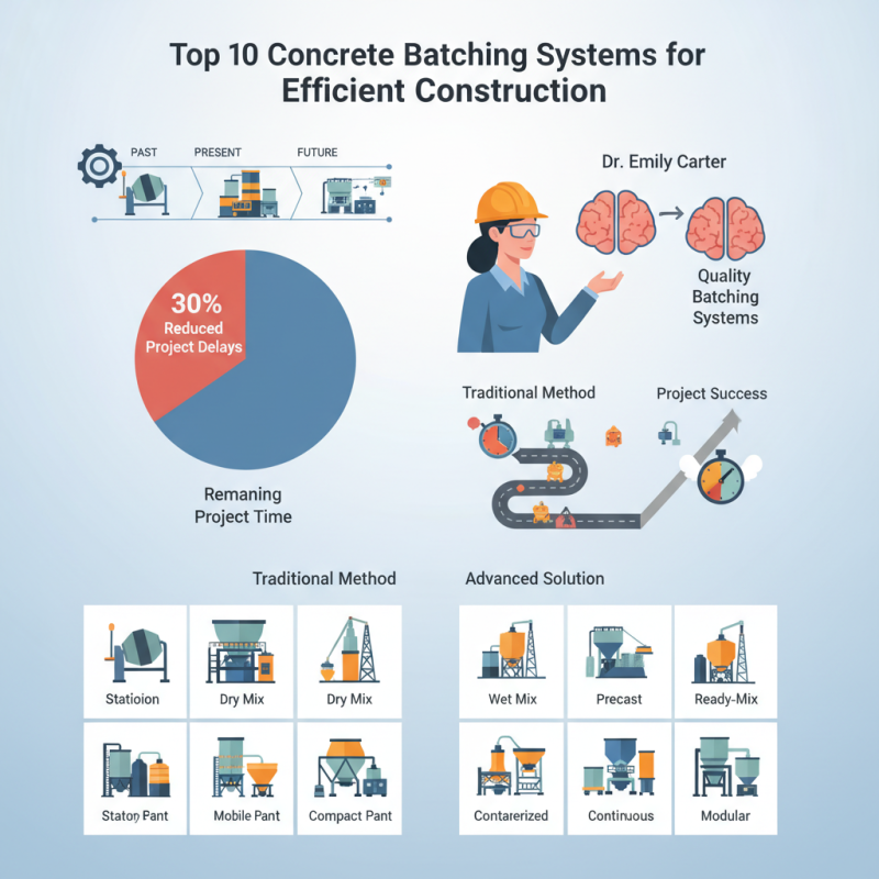 Top 10 Concrete Batching Systems for Efficient Construction?