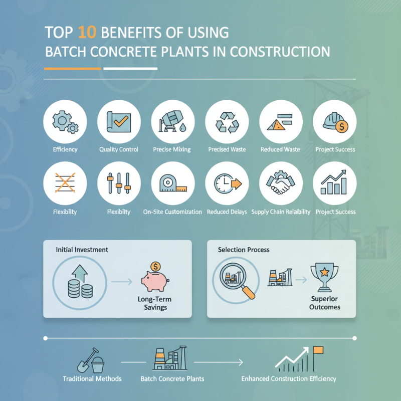 Top 10 Benefits of Using Batch Concrete Plants in Construction?