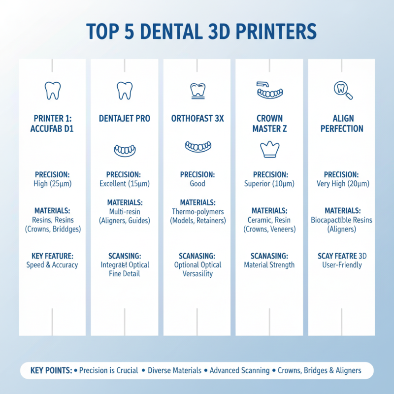 Top 5 Dental 3D Printers for Accurate and Efficient Production?