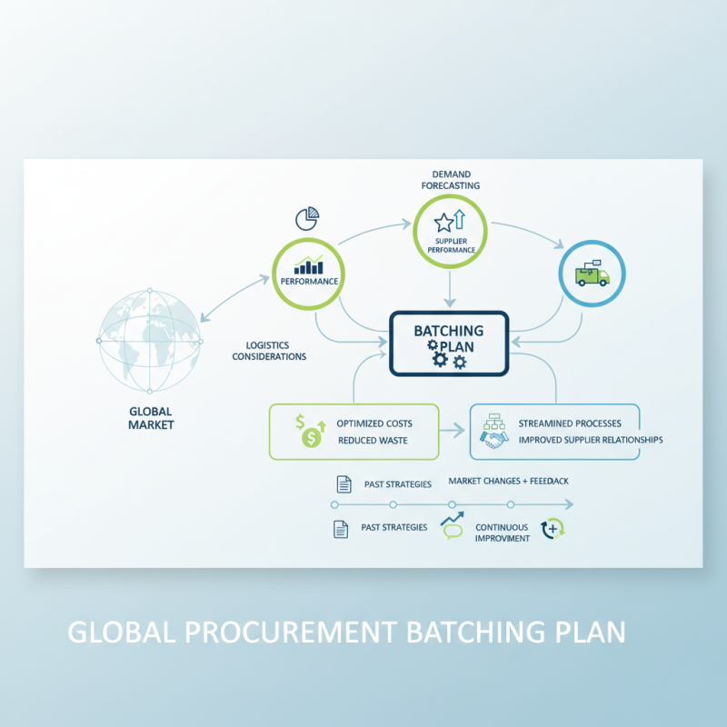 What is the Best Batching Plan for Global Procurement?