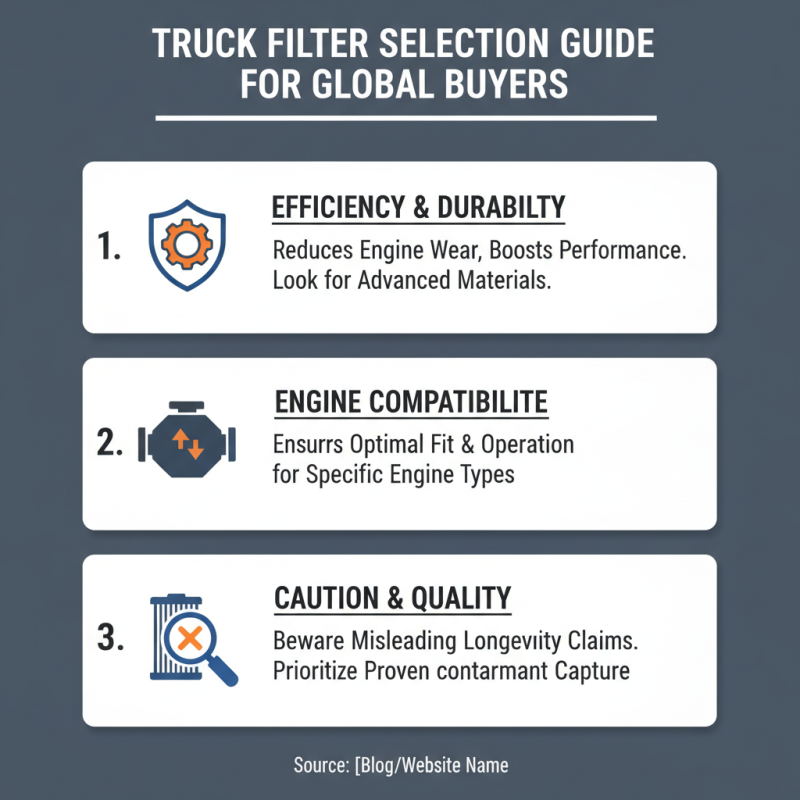 Top 10 Truck Filters from China for Global Buyers?