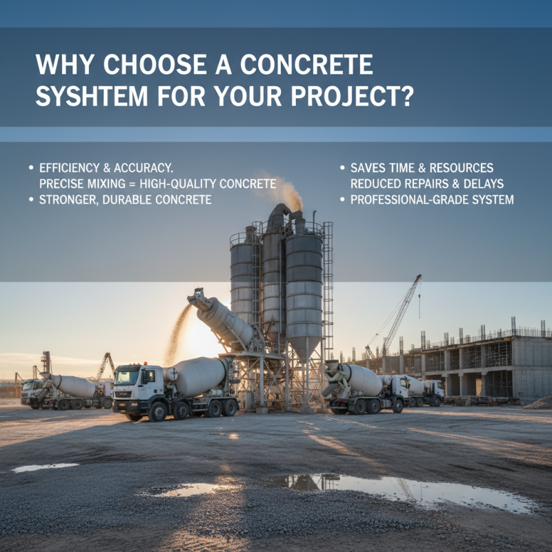 Why Choose a Concrete Batching System for Your Project?