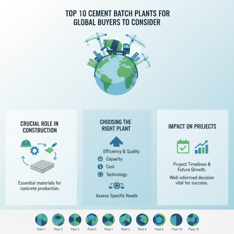 Top 10 Cement Batch Plants for Global Buyers to Consider