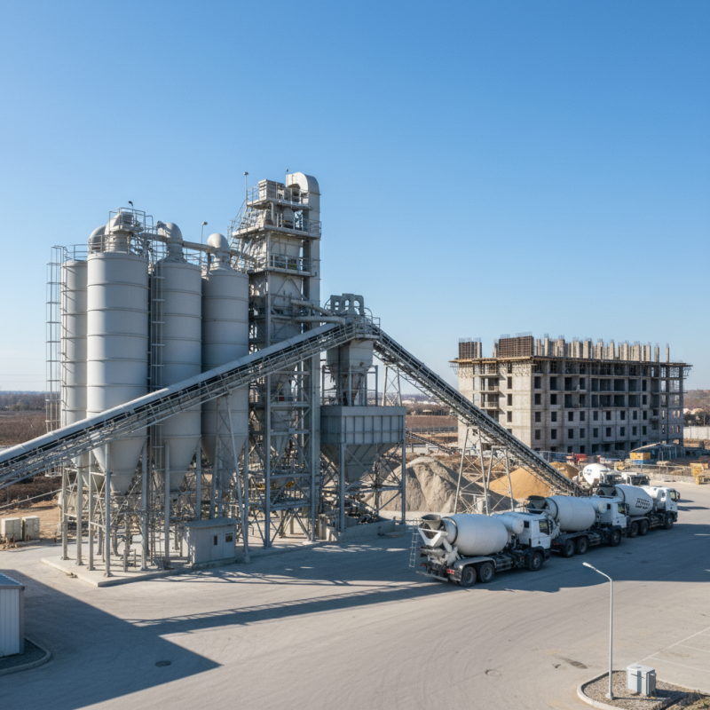 What Is A Concrete Batch Plant Benefits and Uses Explained