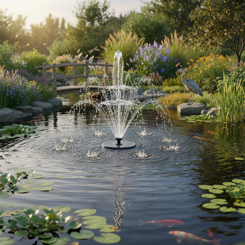 How to Choose the Best Solar Fountain Aerator for Your Pond?