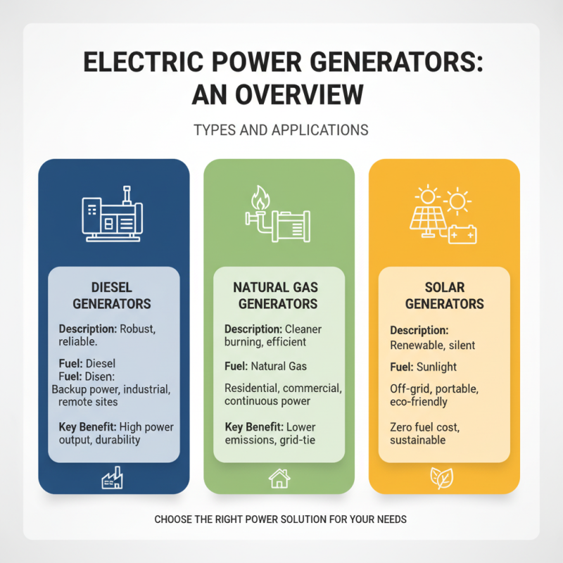 Top 10 Electric Power Generator Types You Should Know About?