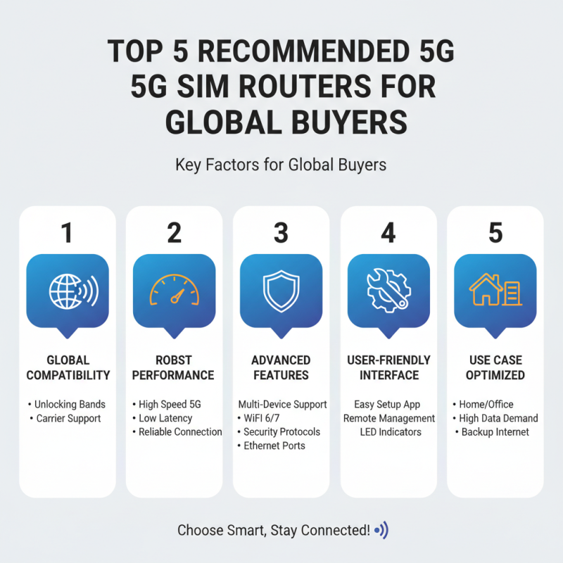 China Best 5G Sim Router for Global Buyers How to Choose?