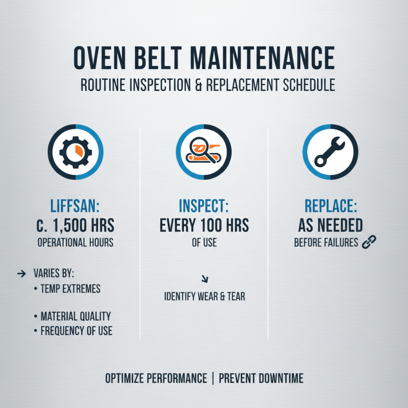 10 Essential Tips for Maintaining Your Industrial Oven Belt