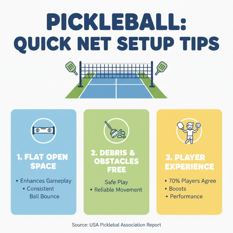 10 Best Tips for Quick Pickleball Net Set Up