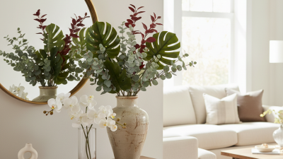 How to Choose Artificial Flowers Leaves for Home Decor?