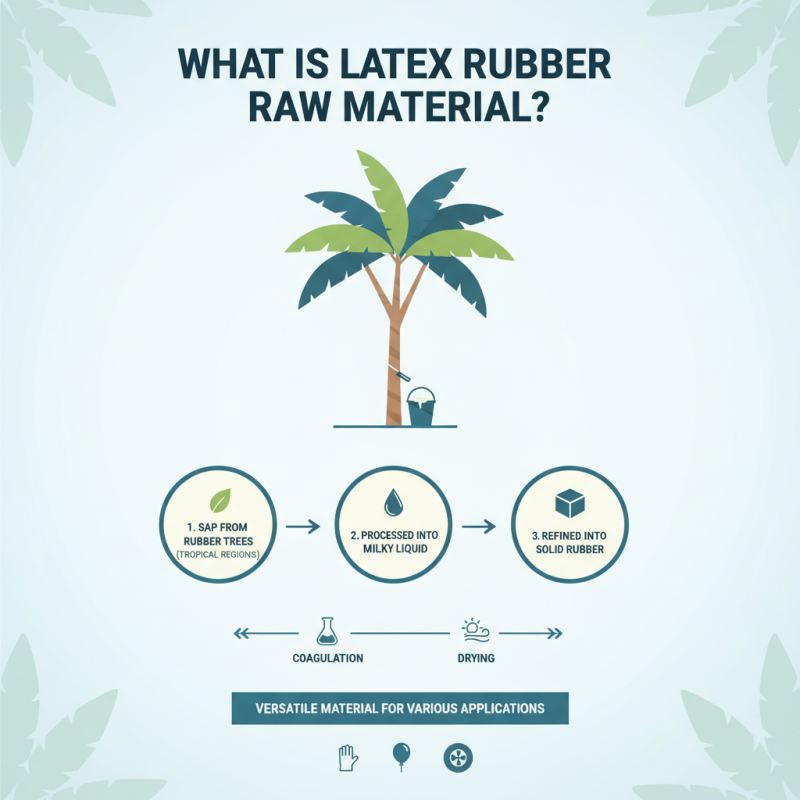What is Latex Rubber Raw Material and Its Uses for Buyers?